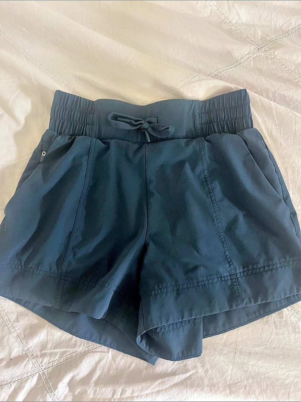 All in Motion Active Light High-Rise Shorts 3" Blue Like New